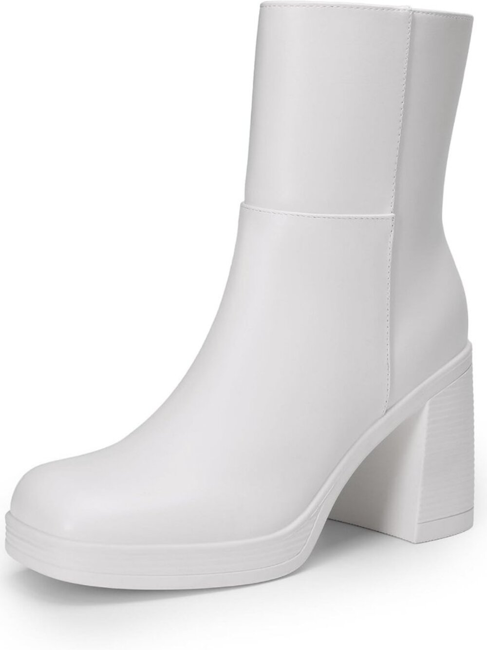 Stylish Women's Chunky Platform Gogo Ankle Boots - Trendy Footwear for Every